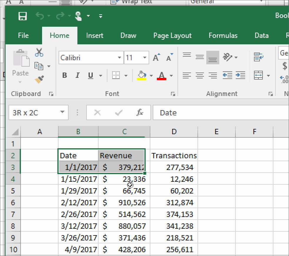 pivot excel